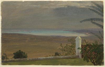 Disegno, Veduta del mare, 1865 da Frederic Edwin Church