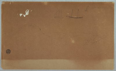 Disegno, Vedute del Labrador o di Terranova, giugno o luglio 1859 da Frederic Edwin Church