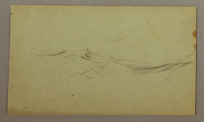 Disegno, Onde, forse 1860 da Frederic Edwin Church