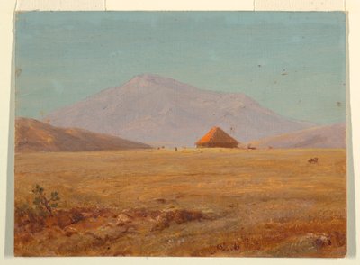 Ecuador ?, altopiano montano con capanna da Frederic Edwin Church