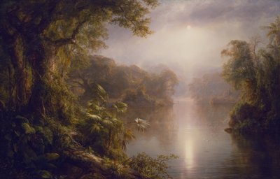 Il fiume di luce da Frederic Edwin Church