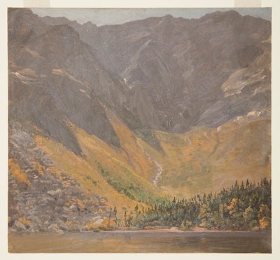 Grande Bacino, Monte Katahdin, Maine da Frederic Edwin Church