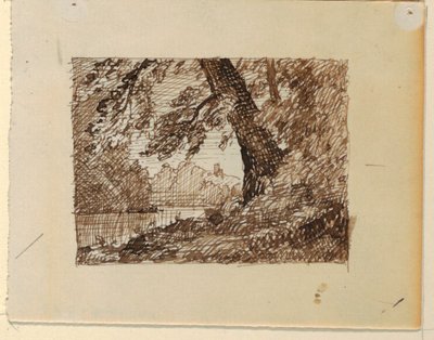 Paesaggio fluviale immaginario da Frederic Edwin Church