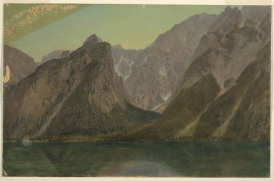 Koenigseee, vicino a Berchtesgaden, Baviera da Frederic Edwin Church