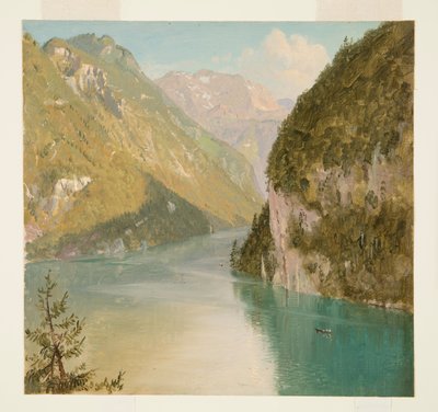 Königssee, Baviera da Frederic Edwin Church