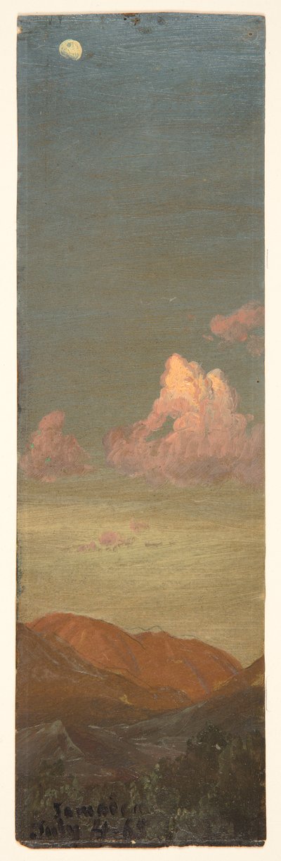 Paesaggio al chiaro di luna, Giamaica da Frederic Edwin Church