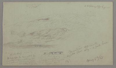 Paesaggi vicino a Baalbek, Libano da Frederic Edwin Church