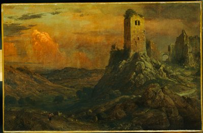 Castello mediterraneo, 1873 da Frederic Edwin Church