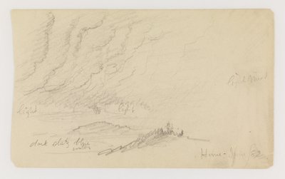 Nebbia sul fiume e sulle colline da Frederic Edwin Church