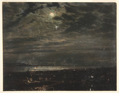 Costa al chiaro di luna (Possibilmente Maine) da Frederic Edwin Church