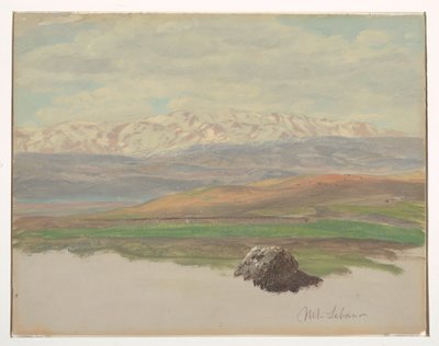 Monte Libano da Frederic Edwin Church