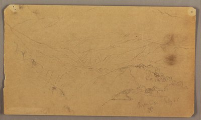 Paesaggio montano, Giamaica da Frederic Edwin Church