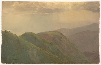 Montagne in Giamaica da Frederic Edwin Church