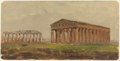 Paestum, Tempio di Nettuno da Frederic Edwin Church