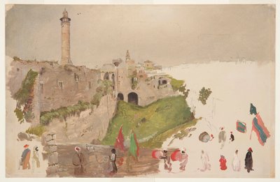 Parata che entra in città, Giaffa da Frederic Edwin Church