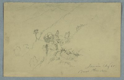 Strada attraverso le Blue Mountains, vicino a Homestead, Giamaica da Frederic Edwin Church