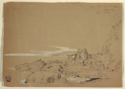 Costa rocciosa, Grand Manan, Canada da Frederic Edwin Church