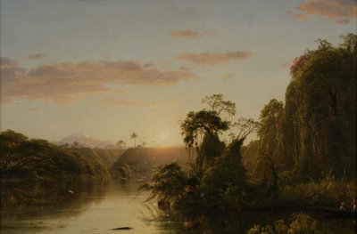 Scena sul Magdalena da Frederic Edwin Church