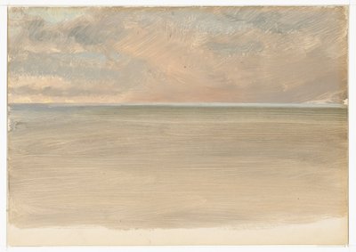 Paesaggio marino con la calotta glaciale in lontananza da Frederic Edwin Church