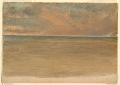 Marina con Ghiacciaio in Lontananza da Frederic Edwin Church