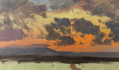 Cielo al tramonto, Giamaica, Antille da Frederic Edwin Church