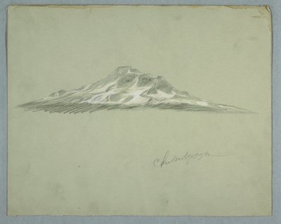 Cima Nevosa del Monte Chimborazo, Ecuador da Frederic Edwin Church