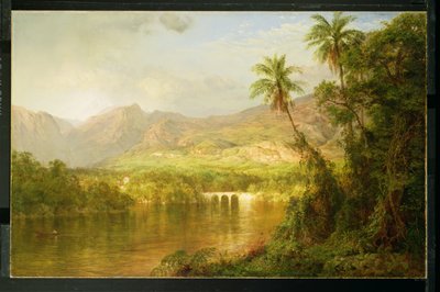 Paesaggio sudamericano da Frederic Edwin Church