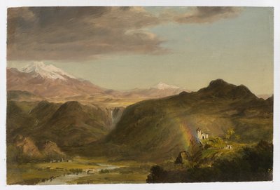Paesaggio sudamericano da Frederic Edwin Church
