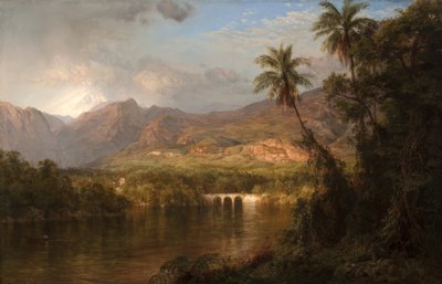 Paesaggio sudamericano da Frederic Edwin Church