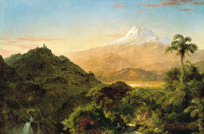 Paesaggio sudamericano da Frederic Edwin Church
