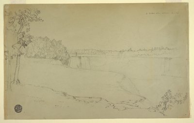 Studi. Le cascate del Niagara. da Frederic Edwin Church