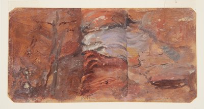 Studio delle rocce, Petra da Frederic Edwin Church