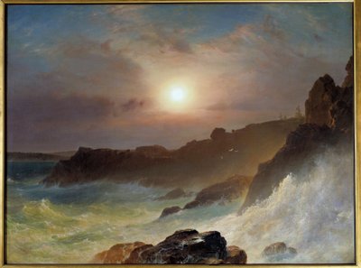 Alba sulla costa del Maine negli Stati Uniti nel 1863 da Frederic Edwin Church