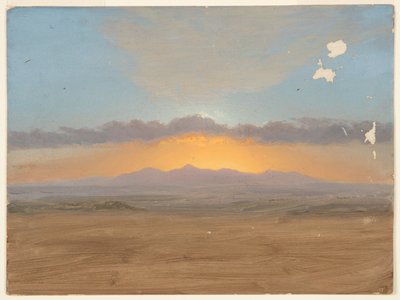 Tramonto da Frederic Edwin Church
