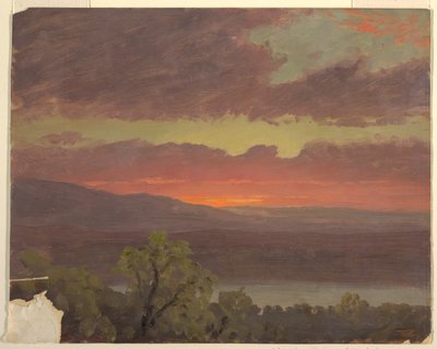 Tramonto in Giamaica da Frederic Edwin Church