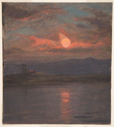 Il carro del sole fantasia da Frederic Edwin Church