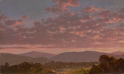 Crepuscolo nei Catskills 1849 da Frederic Edwin Church