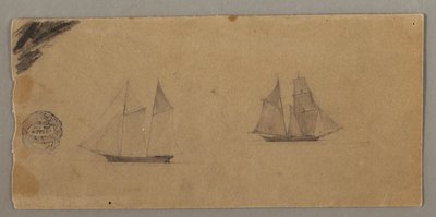 Due Navi a Vela da Frederic Edwin Church