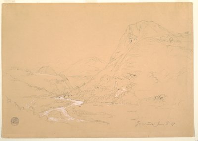 Valle vicino a Guaranda da Frederic Edwin Church