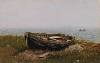 Barca a remi abbandonata da Frederic Edwin Church