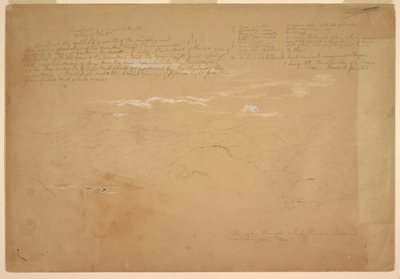 Vista sulla valle di Chota, tra Ibarra e Puntal, Ecuador da Frederic Edwin Church