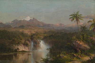 Vista sul Cotopaxi da Frederic Edwin Church