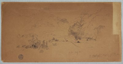 Veduta di Toche, Colombia da Frederic Edwin Church