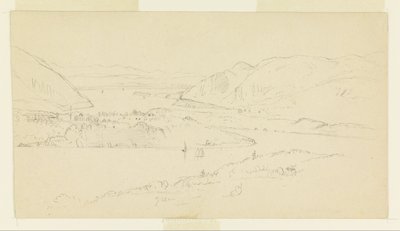 Vista di West Point da Castle Rock da Frederic Edwin Church