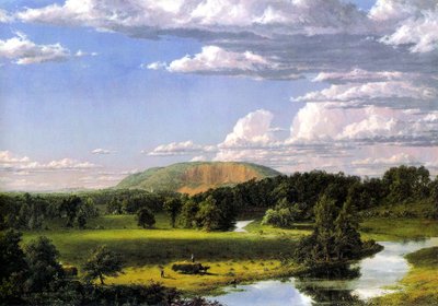West Rock, New Haven da Frederic Edwin Church