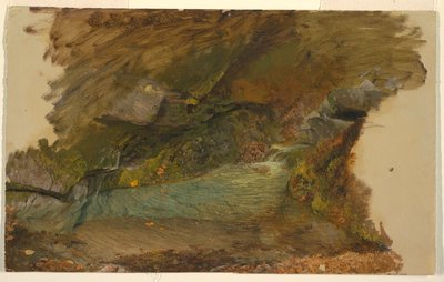 Ruscello nel bosco da Frederic Edwin Church