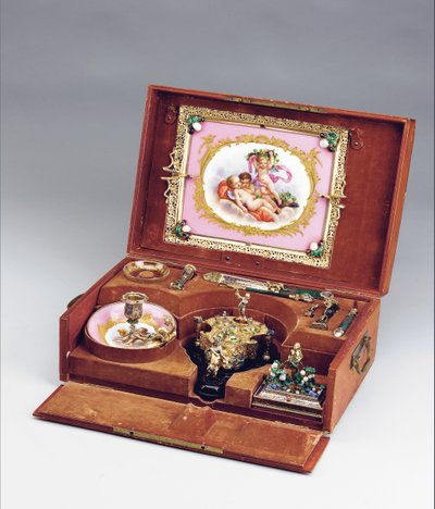 Necessaire da scrivania di Napoleone III, c.1864-66 da Frederic Jules and Wiese Jules  Rudolphi