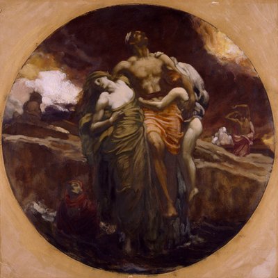 E il Mare Restituì i Morti che Erano in Esso da Frederic Leighton