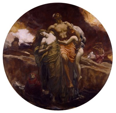 E il mare restituì i morti che erano in esso, 1891-92 da Frederic Leighton