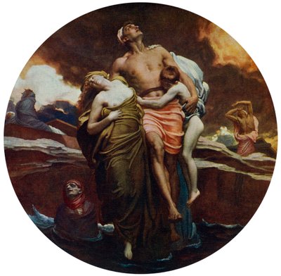 E il mare restituì i morti che erano in esso, esposto 1892, 1912 da Frederic Leighton